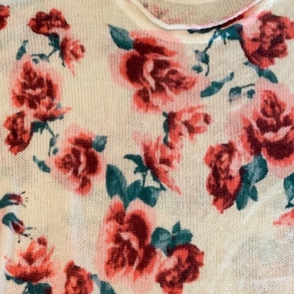 Show Me Your Mumu Bonfire Sweater Romuntic Rose - Picture 6 of 8